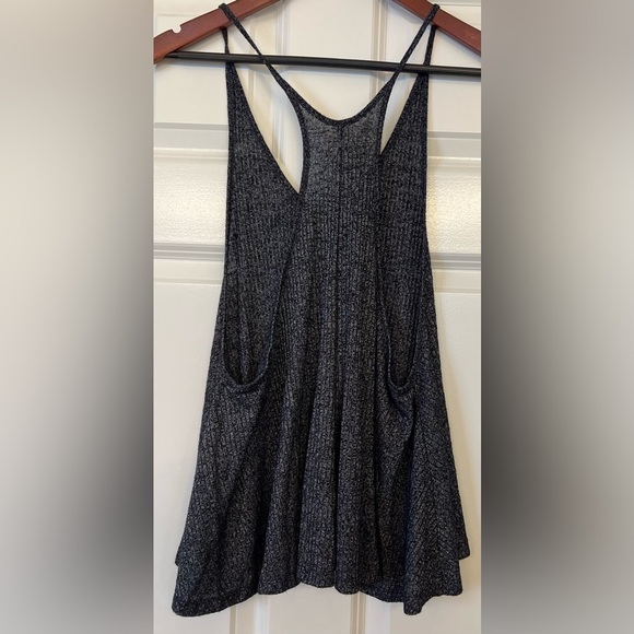 Intimately Free People Wear Me Now Tank Black/Gray Size Small - Picture 4 of 9